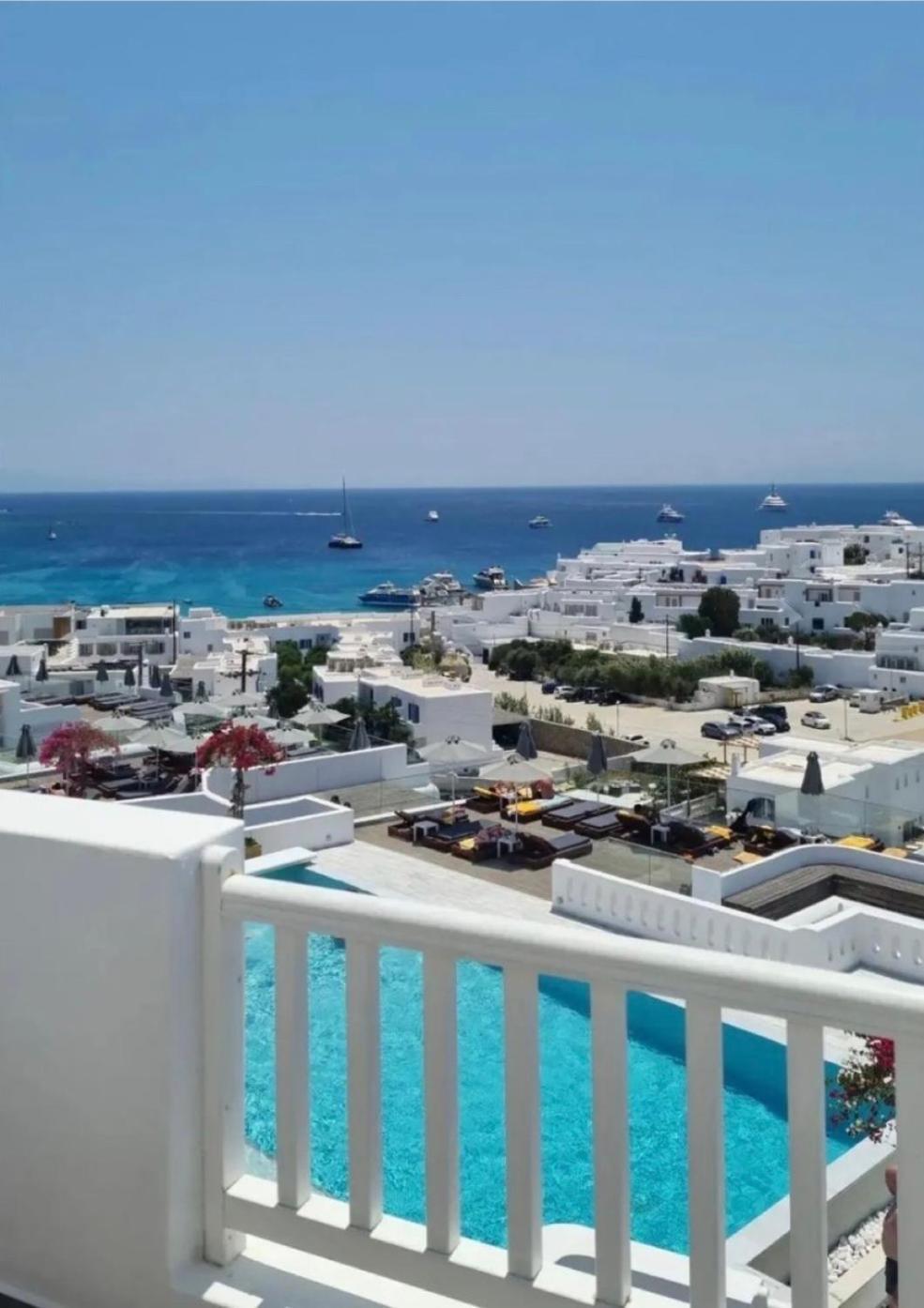 The George Hotel Mykonos Platys Gialos  Eksteriør billede