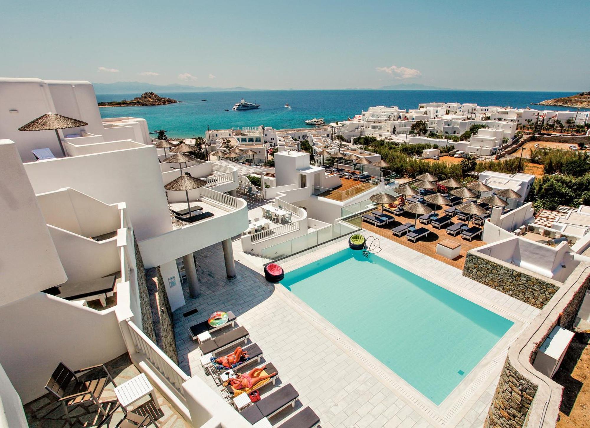 The George Hotel Mykonos Platys Gialos  Eksteriør billede