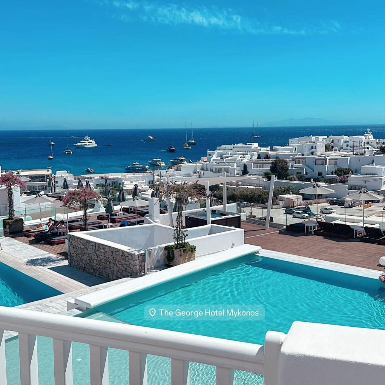 The George Hotel Mykonos Platys Gialos  Eksteriør billede